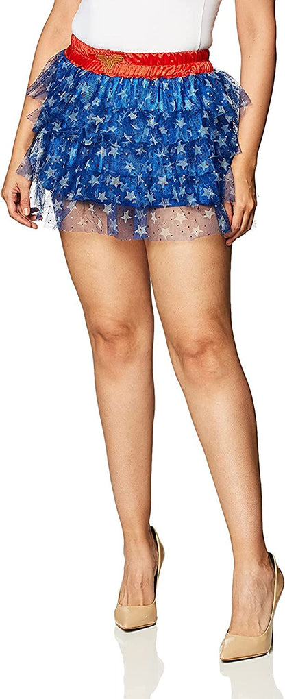 Rubie's Officia DC Superheroes Sequin Ruffled Skirt