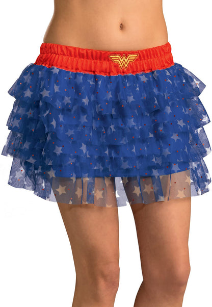 Rubie's Officia DC Superheroes Sequin Ruffled Skirt