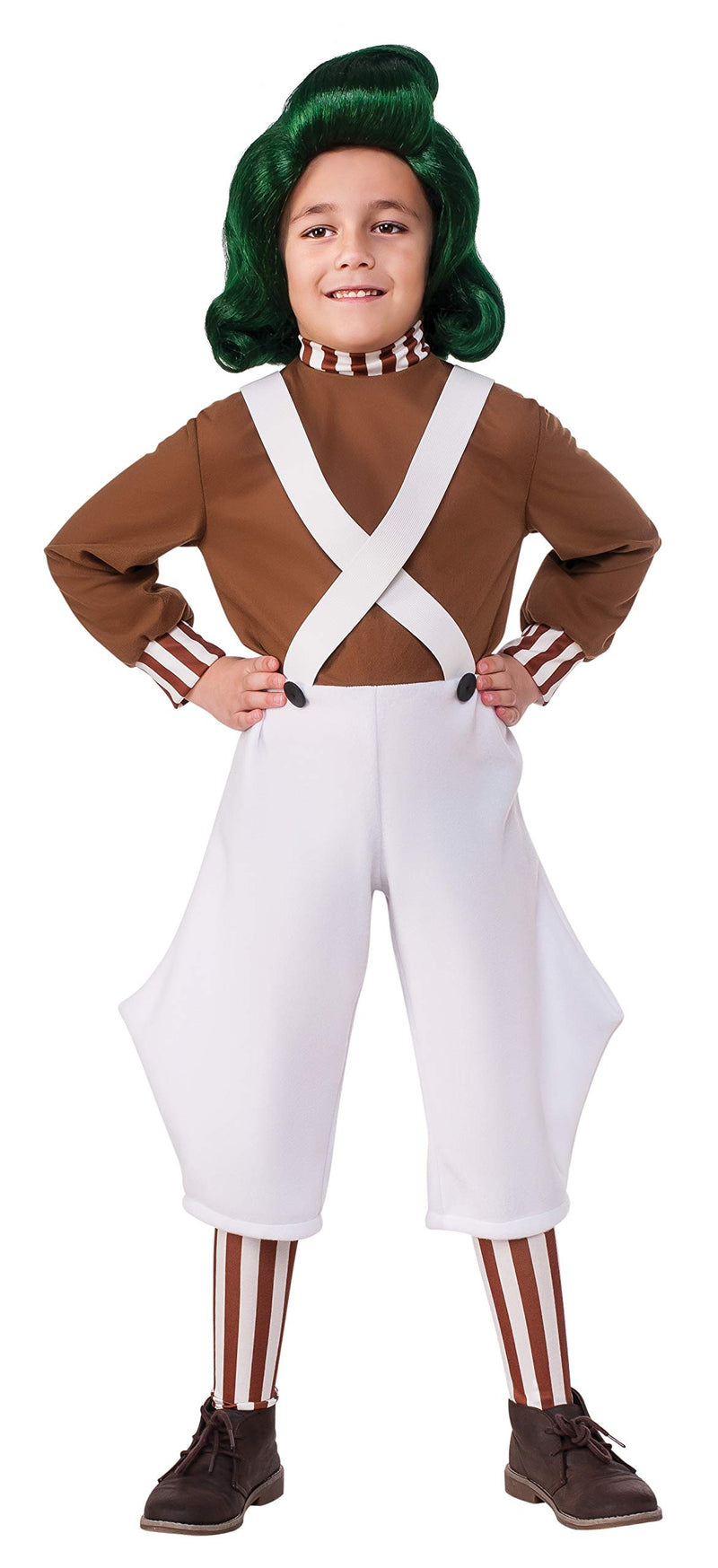Rubie's Official Willy Wonka and The Chocolate Factory Oompa Loompa Childs Costume (Medium
