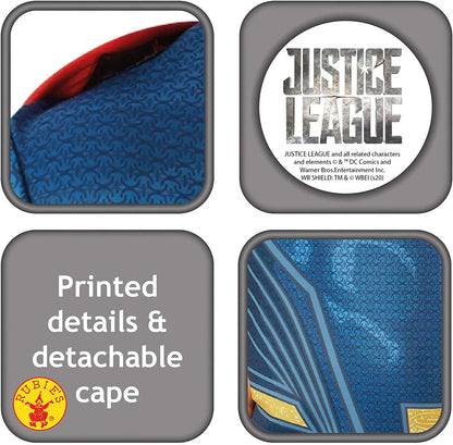 Rubie's Official DC Justice League Superman Kids Costume, Super Hero Fancy Dress