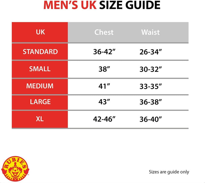 Rubies- Charlie and Chocolate Factory Willy Wonka Costume, 820592M000, Multicolore