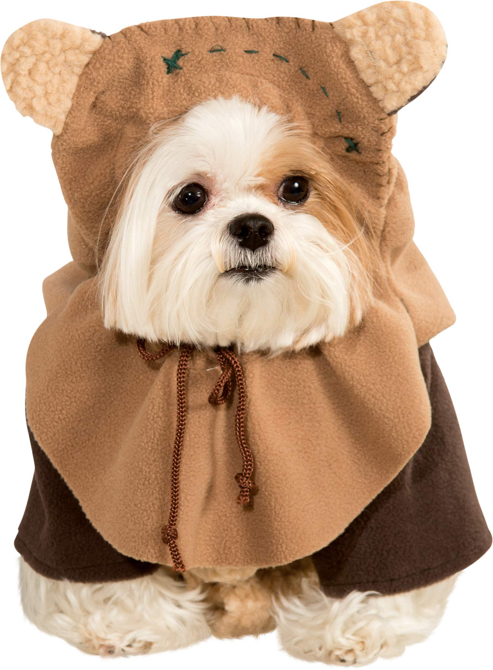 Rubie's Official Star Wars Ewok Pet Dog Costume Small, Neck to Tail 11", Chest 17" Halloween Halloween