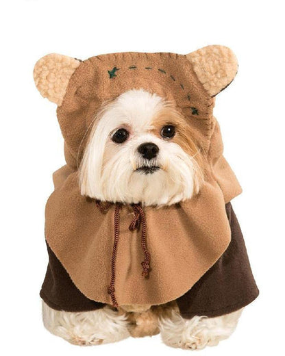 Rubie's Official Star Wars Ewok Pet Dog Costume Small, Neck to Tail 11", Chest 17" Halloween Halloween