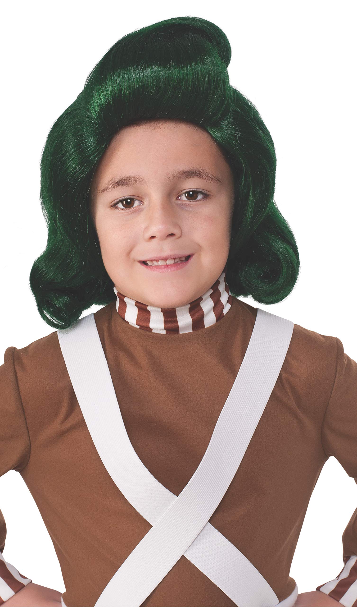 Rubie's Official Willy Wonka and The Chocolate Factory Oompa Loompa Wig Child's Fancy Dress Accessory (One Size