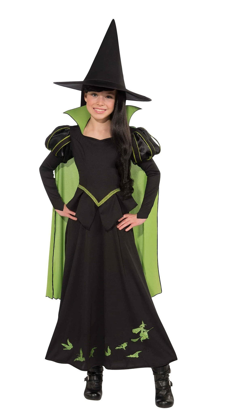 Girls Official Licensed Wizard of Oz Wicked Witch Halloween Book Day Fancy Dress Costume Outfit 3-10 Years