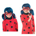 Rubie's Official Miraculous Lady Bug Wig, Childs One Size & Official Miraculous Ladybug Childs Clip-on Earrings and Yo-Yo Set, Fancy Dress Accessory Set
