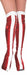 Rubie's Women's Ru32217 costume accessories, Red White, One Size UK