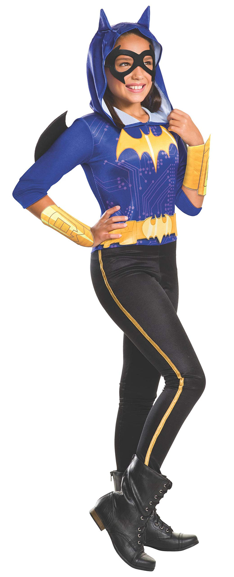 Rubies - I-620741L - Warner - Déguisement classique pour fille Superhéros Bat girl - 8-10 ans - Taille
