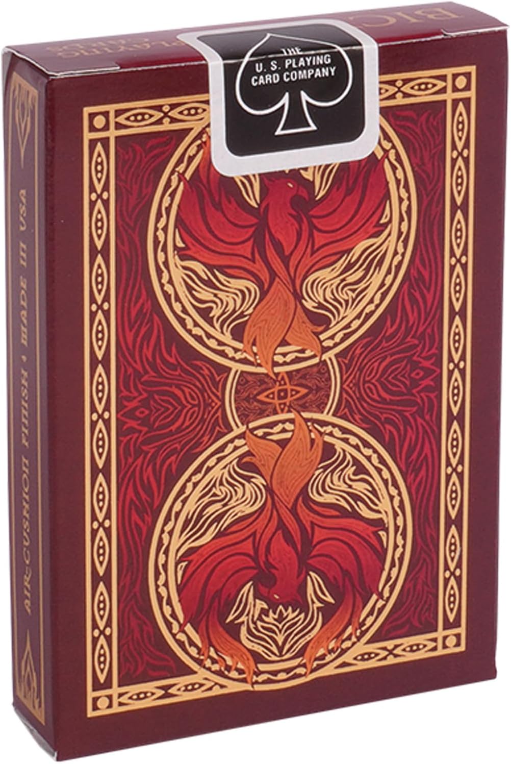 Bicycle Fyrebird Playing Cards - 1 Deck, Air Cushion Finish, Professional, Superb Handling & Durability, Great Gift For Card Collectors (Pack of 2) Standard (Pack of 2) Fyrebird
