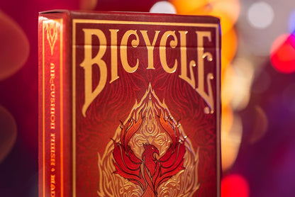 Bicycle Fyrebird Playing Cards - 1 Deck, Air Cushion Finish, Professional, Superb Handling & Durability, Great Gift For Card Collectors (Pack of 2) Standard (Pack of 2) Fyrebird