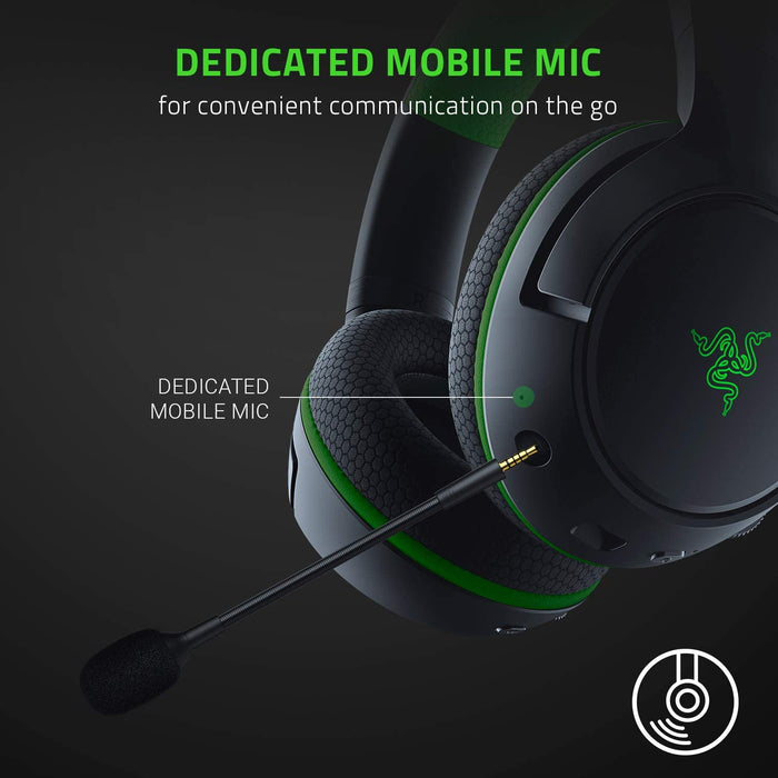 Razer Kaira Pro - Wireless Headset for Xbox Series X and Mobile Xbox Gaming (TriForce Titanium 50 mm Drivers, HyperClear Supercardioid Mic, Dedicated Mobile Mic