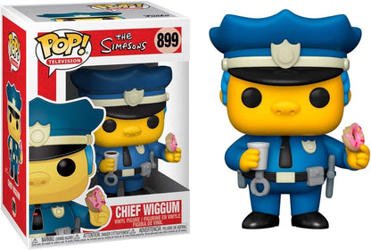 Funko POP! Animation: The Simpsons-Chief Wiggum - Collectable Vinyl Figure - Gift Idea - Official Merchandise - Toys For Kids & Adults - TV Fans - Model Figure For Collectors And Display