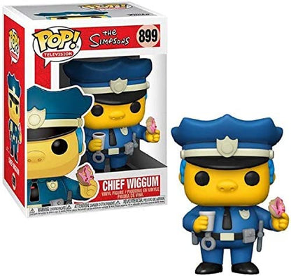 Funko POP! Animation: The Simpsons-Chief Wiggum - Collectable Vinyl Figure - Gift Idea - Official Merchandise - Toys For Kids & Adults - TV Fans - Model Figure For Collectors And Display