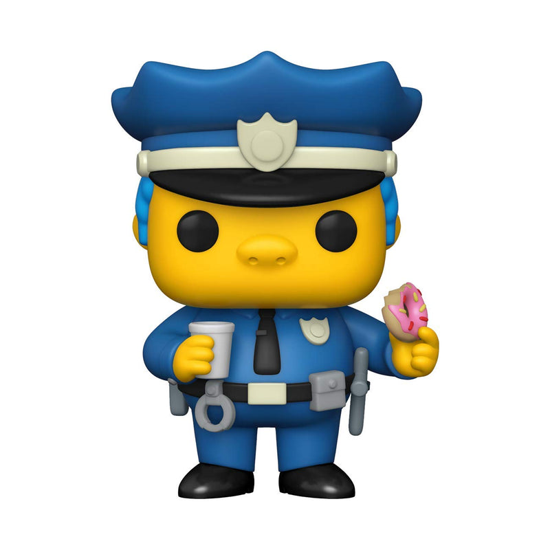 Funko POP! Animation: The Simpsons-Chief Wiggum - Collectable Vinyl Figure - Gift Idea - Official Merchandise - Toys For Kids & Adults - TV Fans - Model Figure For Collectors And Display