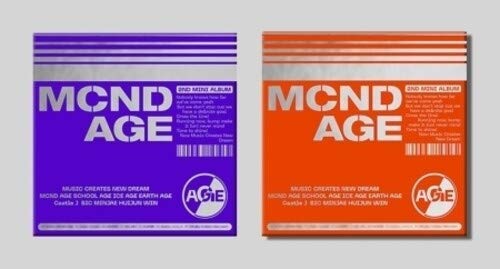 Mcnd Age Random Cover incl. 80pg Photobook, Sticker, Bookmark, Photocard + Folded Poster