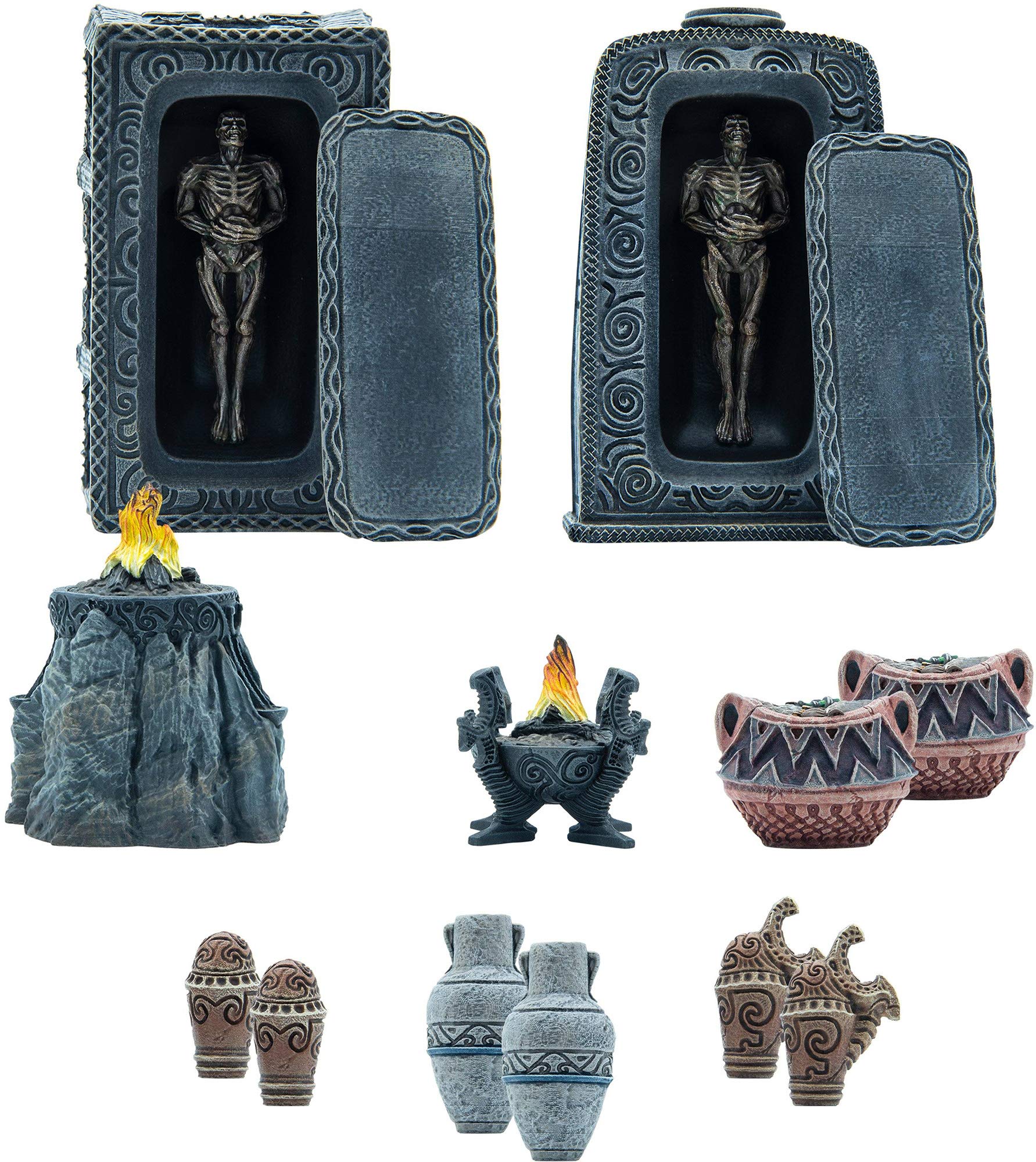 Modiphius Entertainment- The Elder Scrolls: Call To Arms-Bleak Falls Barrow Tomb Scatter Miniature Game (216261