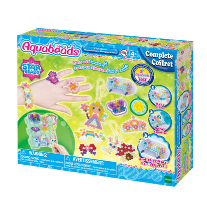 Aquabeads 31766 Fariy World & 31944 Mystic Unicorn Set, Multi Color