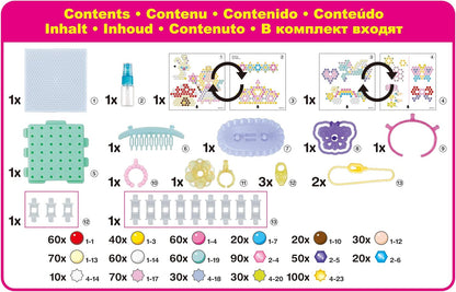 Aquabeads 31766 Fariy World & 31944 Mystic Unicorn Set, Multi Color