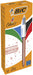 BIC Bolígrafo Blanco Rosa (12 Piezas