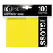 Eclipse PRO Gloss Standard Card Sleeves: Lemon Yellow (100)