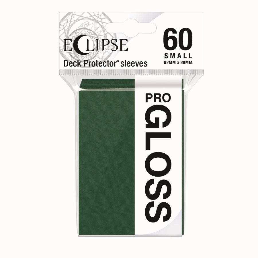 Eclipse PRO Gloss Small Card Sleeves: Forest Green (60)