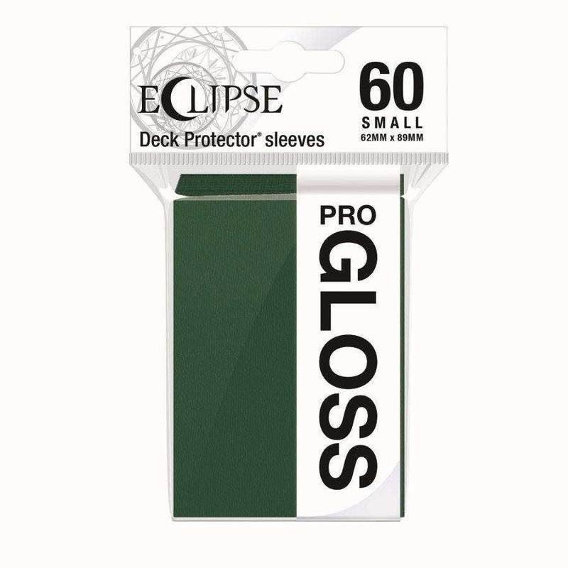 Eclipse PRO Gloss Small Card Sleeves: Forest Green (60)
