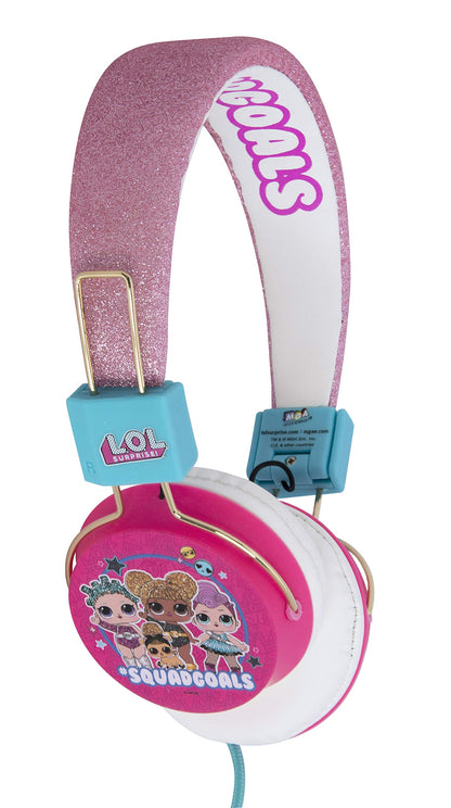 OTL - Auriculares con Cable Rosas LOL Surprise Squad Goals para Niños (PC