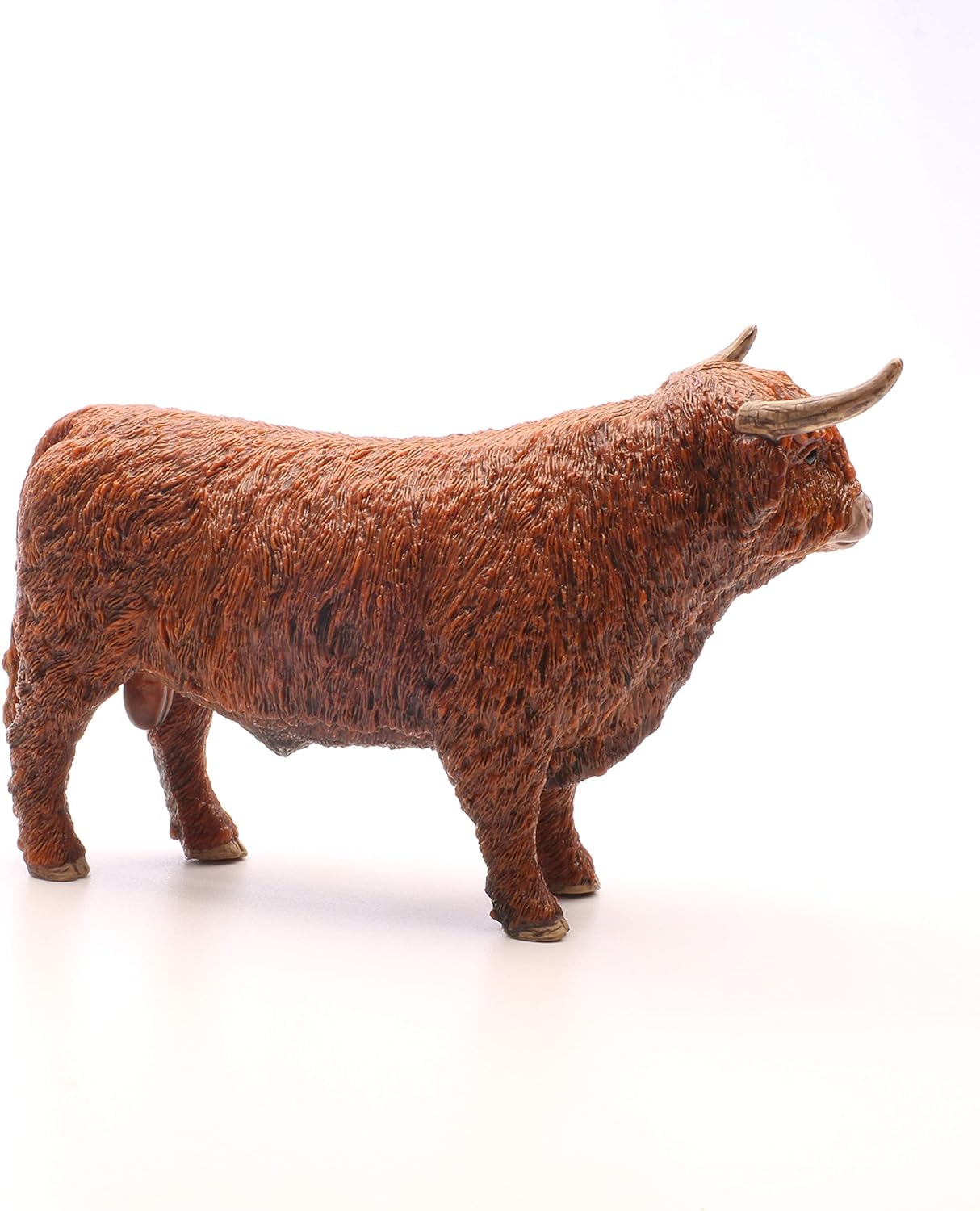 Schleich- Highland Bull Animal Farm World, Multicolor, M (13919