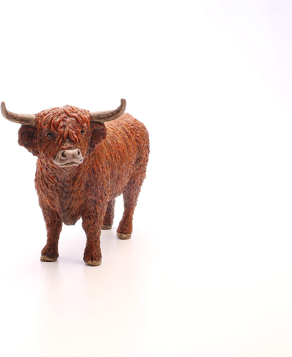 Schleich- Highland Bull Animal Farm World, Multicolor, M (13919