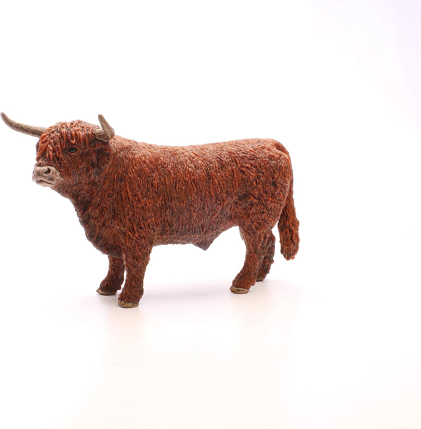 Schleich- Highland Bull Animal Farm World, Multicolor, M (13919