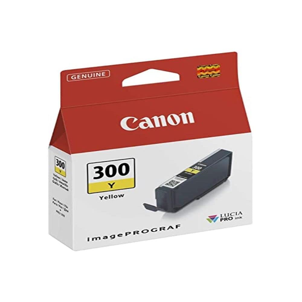 Canon PFI-300 Y - Yellow - original - ink tank - for imagePROGRAF PRO-300