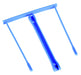 Seco E-Clip Plastic Filing Clip - Blue (Pack of 20