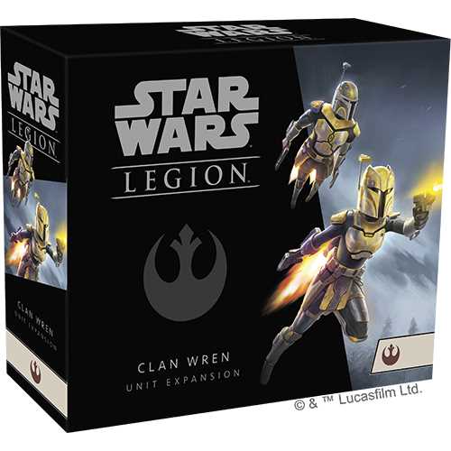 Atomic Mass Games, Star Wars Legion: Rebel Expansions: Clan Wren Unit, Unit Expansion, Miniatures Game, Ages 14+, 2 Players, 90 Minutes Playing Time