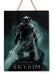 Doctor Collector Skyrim Dragonborn Woodarts 3D-Edición Limitada, temática Colores Mezclados con Tonos terrosos, 25L x 9.5W cm (DCSKY03