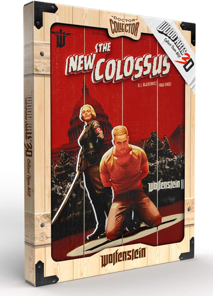 Doctor Collector- Wolfenstein Colossus Woodarts 3D Edición Limitada (DCWOLF01