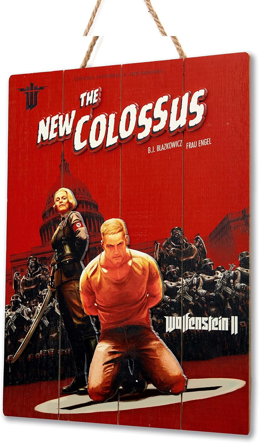 Doctor Collector- Wolfenstein Colossus Woodarts 3D Edición Limitada (DCWOLF01