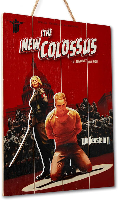 Doctor Collector- Wolfenstein Colossus Woodarts 3D Edición Limitada (DCWOLF01
