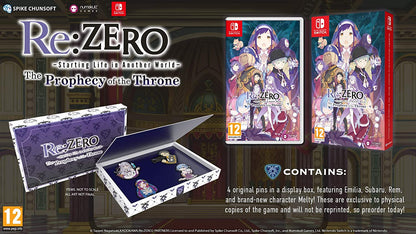 Re:ZERO - Starting Life in Another World: The Prophecy of the Throne (Nintendo Switch