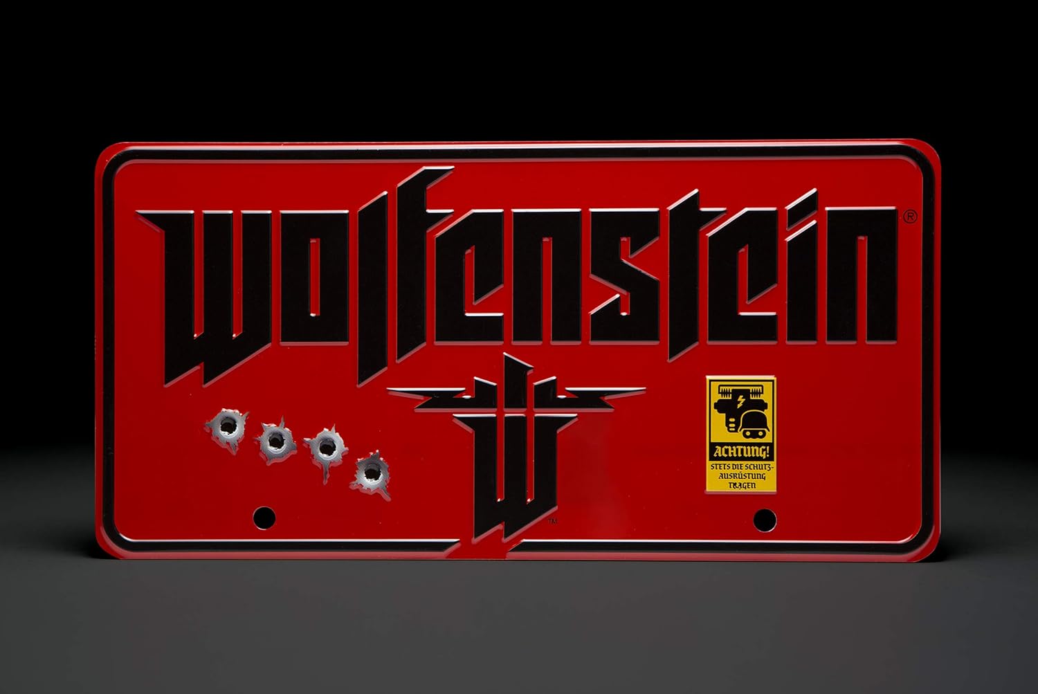 Doctor Collector Wolfenstein The New Colossus Metal Sign