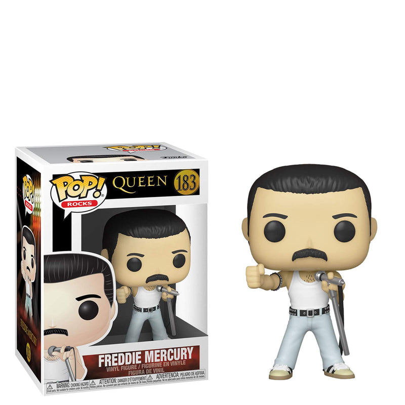Funko 33735 POP Rocks: Queen-Freddie Mercury Radio Gaga Collectible Toy, Multicolour