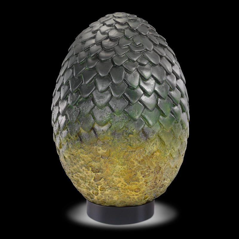 The Noble Collection Game Of Thrones Rhaegal Egg - 11in (28cm) Hand Painted Dragon Egg - Officially Licensed TV Show Props Replicas Gifts