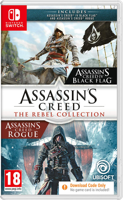 Assassins Creed Rebel Collection [Code In A Box] (Switch)