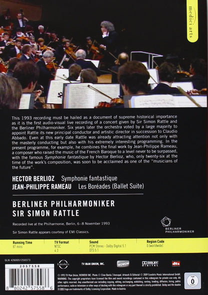 Simon Rattle & Berliner Philharmoniker - Berlioz / Rameau (NTSC