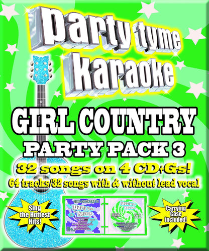 Party Time Karaoke-Girl Country Party Pack 3