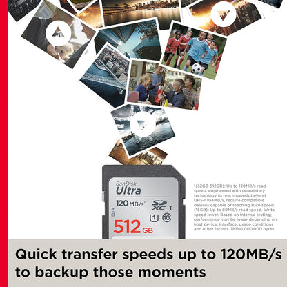 Sandisk Ultra - Flash Memory Card - 32 Gb - Uhs-I U1 / Class10 - Sdhc Uhs-I