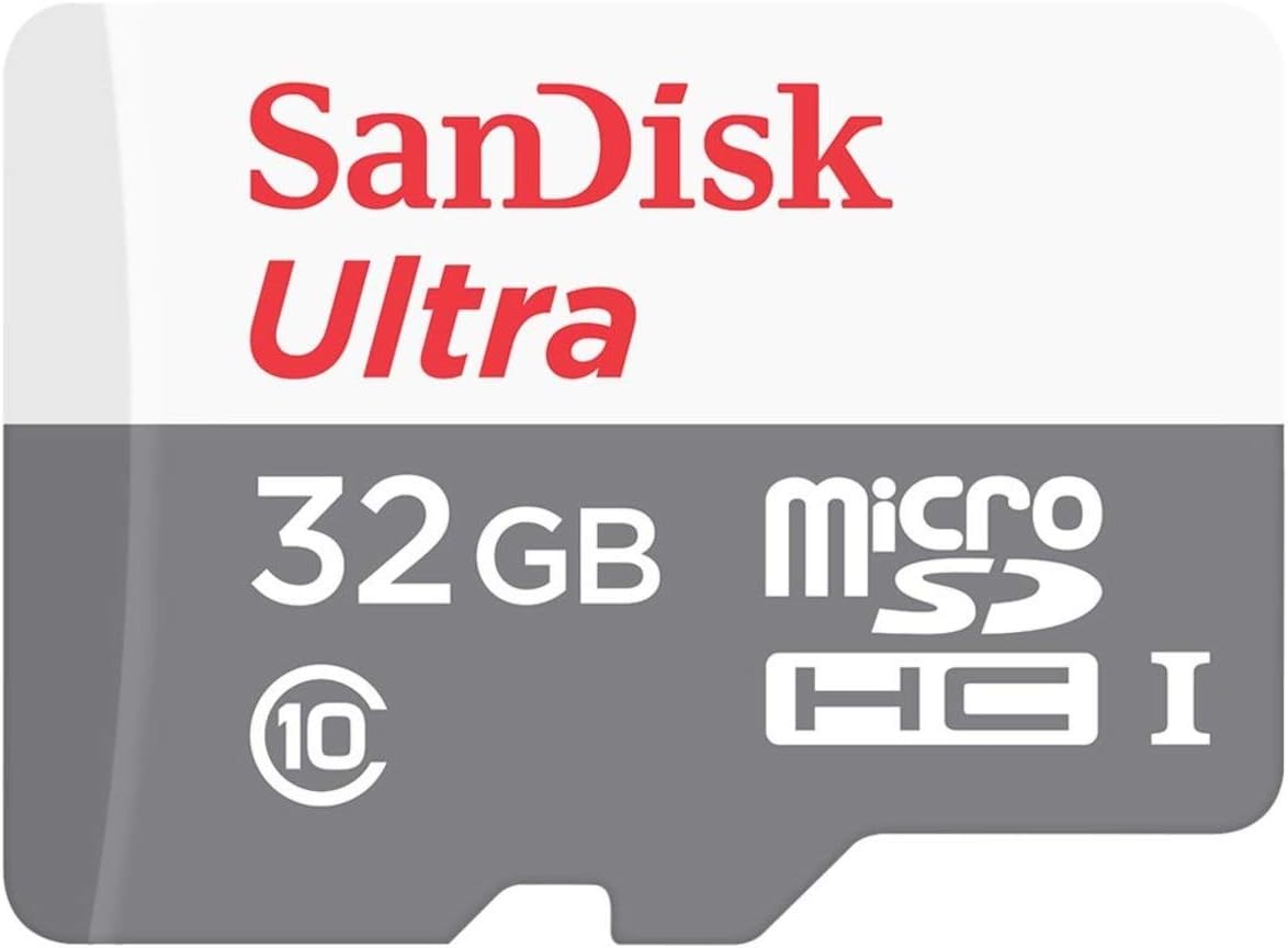 SanDisk Ultra microSDHC 32GB + SD Adapter 100MB/s Class 10 UHS-I