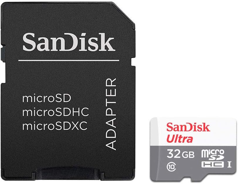 SanDisk Ultra microSDHC 32GB + SD Adapter 100MB/s Class 10 UHS-I