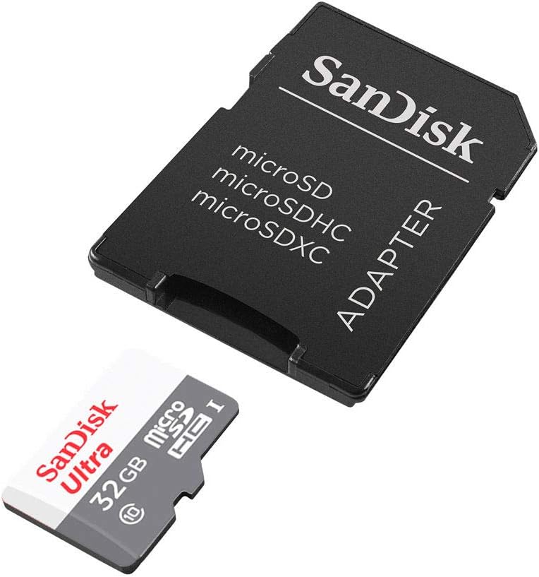 SanDisk Ultra microSDHC 32GB + SD Adapter 100MB/s Class 10 UHS-I