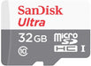SanDisk Ultra microSDHC 32GB + SD Adapter 100MB/s Class 10 UHS-I