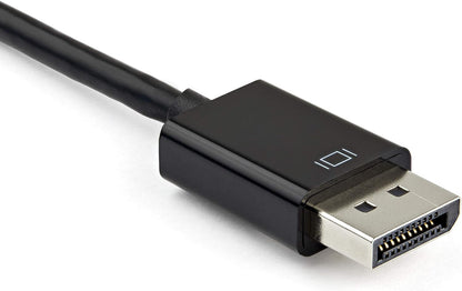 StarTech.com DisplayPort to HDMI VGA Adapter - DisplayPort 1.2 HBR2 to HDMI 2.0 (4K 60Hz) or VGA 1080p Converter Dongle - DP to HDMI or VGA Monitor Adapter - Digital Video Display Adapter (DP2VGAHD20